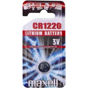 Maxell Batterie Knopfzelle CR1220 3V 36mAh Lithium 1St.