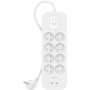 Belkin Connect White 8 AC outlet(s) 2 m