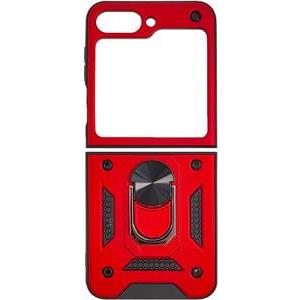 MM TPU SAM GALAXY Z FLIP 6 ANTI-SHOCK WITH RING crvena