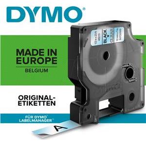 DYMO D1 poliesterska traka vrijedno pakiranje 9mmx7m crno->bijela 10kom