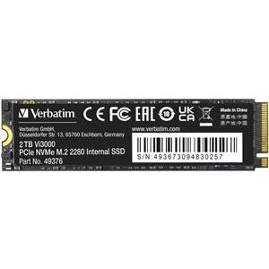 SSD 2TB Verbatim Vi3000 Internal PCIe NVMe M.2