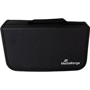 MediaRange Media storage wallet for 96 discs, nylon, black