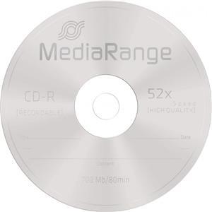 MediaRange CD-R 700MB|80min 52x speed, Cake 25