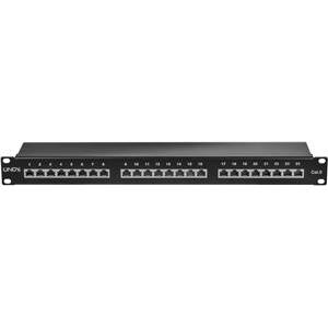 LINDY Cat6 Patchpanel 24p STP 1HE Schwarz