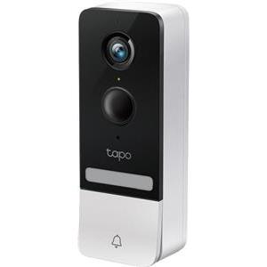 Tapo Smart Battery Video Doorbell - Tapo D230S1 Water & Dust Resistant IP64,Anti-theft Alarm,Color Night Vision,2K 5MP Live View,Longer Battery Life