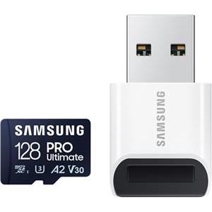 SD MicroSD Card 128GB Samsung SDXC PRO Ulti.(Class10) Read retail