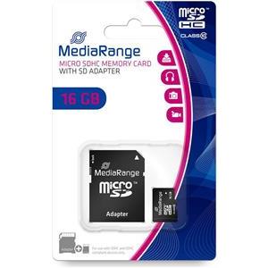 Micro SDHC Card 16GB Class 10 with SD adaptor