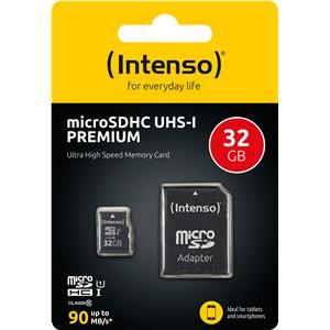 32GB, microSDHC, Class 10