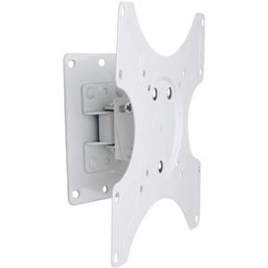 Wall Support for LCD LED 19-37'' Tiltable 1 Joint, VESA ut to 200 x 200, 25 Kg Max, White