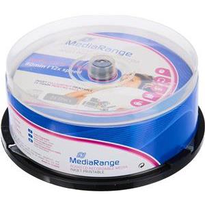 MediaRange CD-R 700MB 25pcs vollflächig bedruckbar