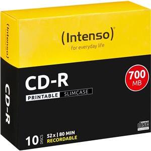 CD-R Intenso 700MB 10pcs SlimCase