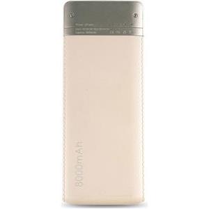 RealPower Powerbank PB-8000 Fashion Champagner 8.000mAh