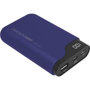 RealPower Powerbank PB-7500C tamnoplava 7.500mAh