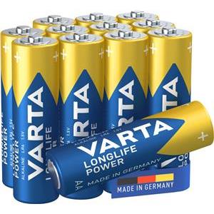 Varta Batterie LONGLIFE Power (High Energy) AA Mignon 12St.