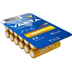 Varta Batterie LONGLIFE AA Mignon LR6 12St.