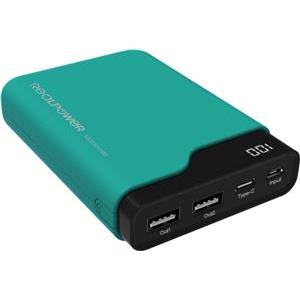 RealPower Powerbank PB-10000 PD+ Midnight Green 10.000mAh