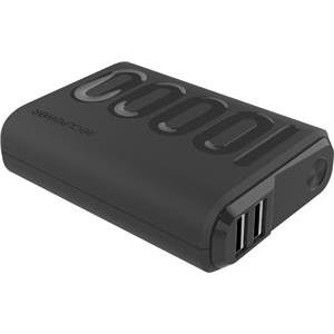 RealPower Powerbank PB-10000 PD+ Black 10.000mAh