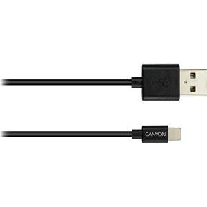 CANYON CNS-MFICAB01B Ultra-compact MFI Cable, certified by Apple, 1M length , 2.8mm , black color