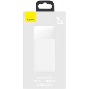 Baseus Bipow 30000mAh 2xUSB USB-C 15W bijela