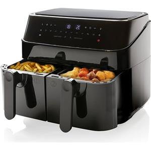 Emerio hot air fryer, Smart Fryer, 3.6+3.6L, Cool touch