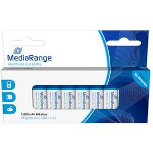 MediaRange Premium Alkaline Batteries, Mignon AA|LR6|1.5V, Pack 10