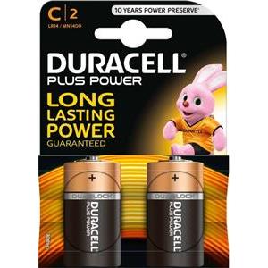 Duracell Batterie Plus NEW -C (MN1400/LR14) Baby 2St.