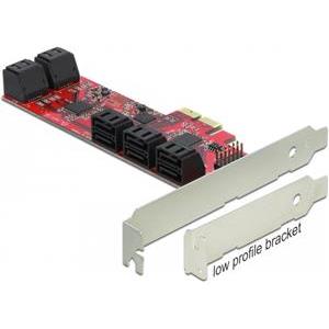 PCI Express Card > 10 x internal SATA 6 Gb/s – Low Profile Form Factor