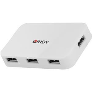 Lindy 4 Port USB 3.0 Hub Basic - hub - 4 ports