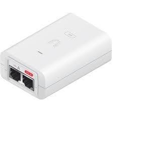 Ubiquiti POE Injector, 24VDC, 30W, Gigabit, weiss