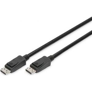 DIGITUS DisplayPort Anschlusskabel 5m 8K schwarz