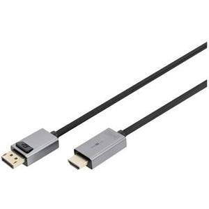 DIGITUS DisplayPort Adapterkabel, DP - HDMI Typ A 3m