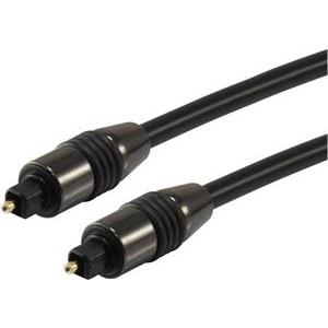 Toslink - Toslink, M/M, 3 m, PVC, Black