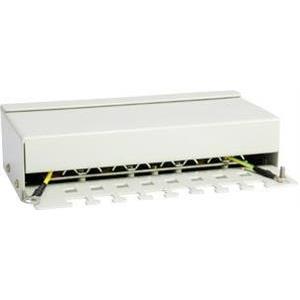 Cat.6, 8 x RJ-45, Light Grey