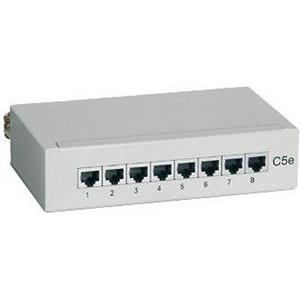 8-Port Cat.5e Desktop Patch Panel