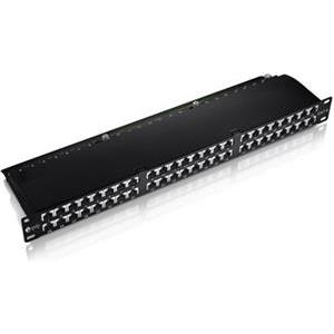 48-Port Cat.6 Shielded Patch Panel