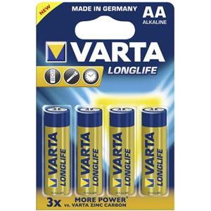 Varta Batterie LONGLIFE AA Mignon NEU 4St.