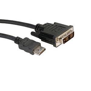 DVI Cable DVI-M - HDMI-M, 3.0 m, Retail