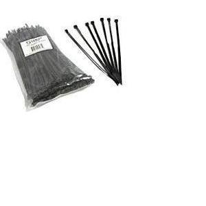 NaviaTec CTIE-245, cable tie black 200mm x 2.5mm, 100 pcs polybag