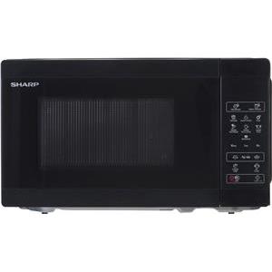 Sharp YC-MS02E-B microwave Countertop Solo microwave 20 L 800 W Black