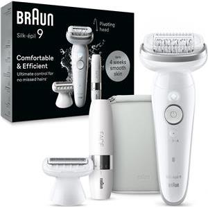 Braun Silk-épil 9 9-341 epilator 40 tweezers White