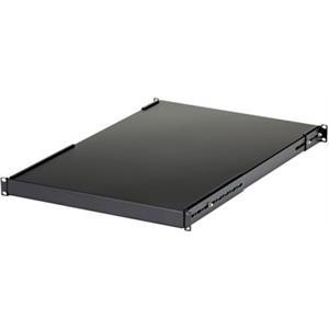 StarTech.com 1U Adjustable Server Rack Mount Shelf - 175lbs - 19.5 to 38in Deep Universal Tray for 19 AV, Data & Network Equipment Rack (ADJSHELFHD) rack shelf - 1U