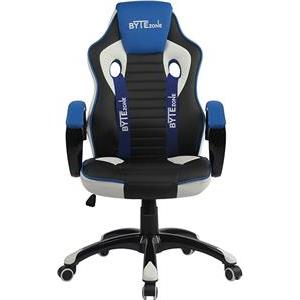 Gaming chair Bytezone Racer PRO (black-grey-blue)