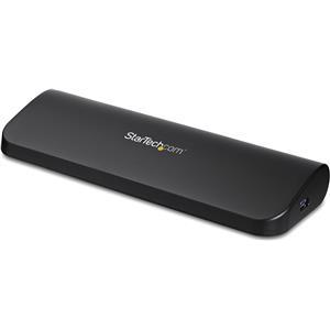 StarTech.com USB 3.0 Docking Station with HDMI and DVI/VGA - Dual Monitor - Universal Laptop Dock - Mac and Windows Compatible (USB3SDOCKHDV) - docking station - USB - VGA, HDMI - 10Mb LAN