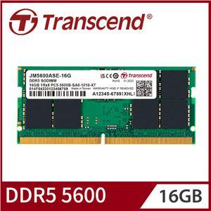 Transcend 16GB JM DDR5 5600 SO-DIMM 1Rx8 2Gx8 CL46 1.1V