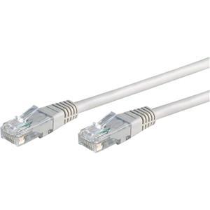 Kabel mrežni UTP, Cat. 6, 3m, CCA, 24AWG, Savitljivi, Bijeli