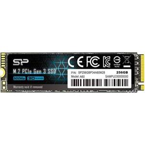 Silicon Power A60 256GB M.2 2280 PCIe Gen3x4 & NVMe 1.3, SLC, R/W: 2200/1600MB/s