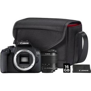 Canon EOS 2000D + EF-S 18-55mm DC III Lens + CB-SB130 Bag + 16GB SD Card