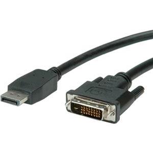 Roline VALUE DisplayPort kabel, DP M na DVI-D (24+1) M, 2.0m, 11.99.5610