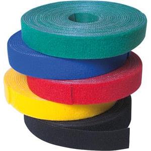 Vezica čičak (Velcro) 16 mm, na kolutu 4m, crna