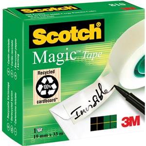 Traka ljepljiva nevidljiva 19mm/33m Scotch Magic-810 3M.